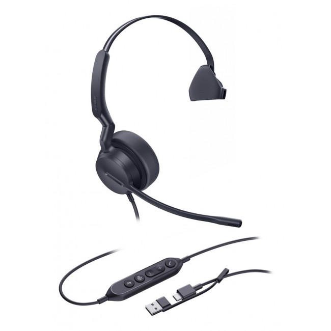 Yealink UH42 Mono Teams USB-C/A Headset Yealink UH42 Mono Teams USB-C/A Headset