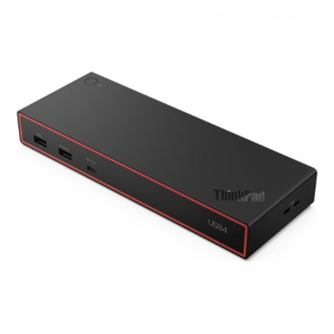 Lenovo ThinkPad USB4 Dock 5000 Wired Thunderbolt 4 Black