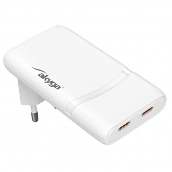 AKYGA charger 2 USB-C AK-CH-32