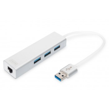 DIGITUS DA-70250-1 - hub - 3 porte