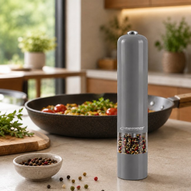 Esperanza EKP001E Gray salt and pepper grinder