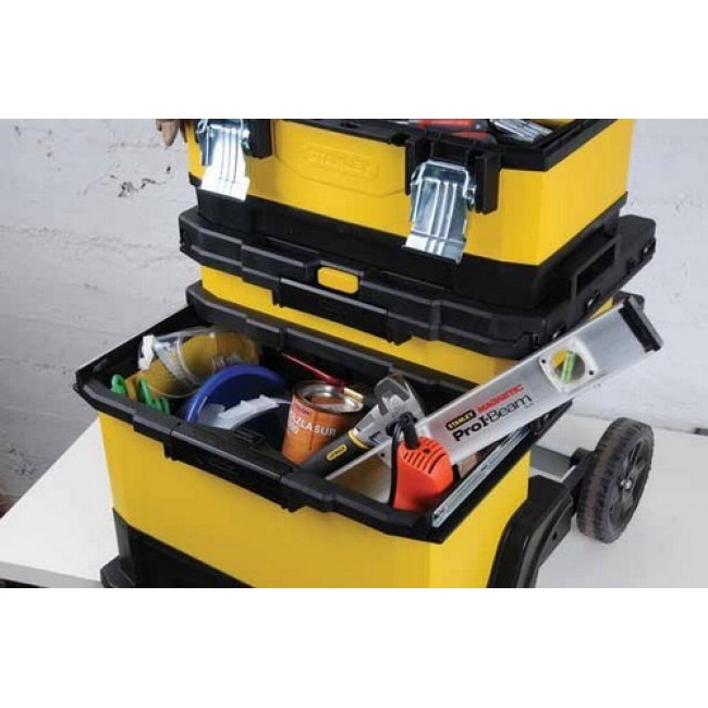 Stanley 1-95-621 small parts/tool box Black, Yellow