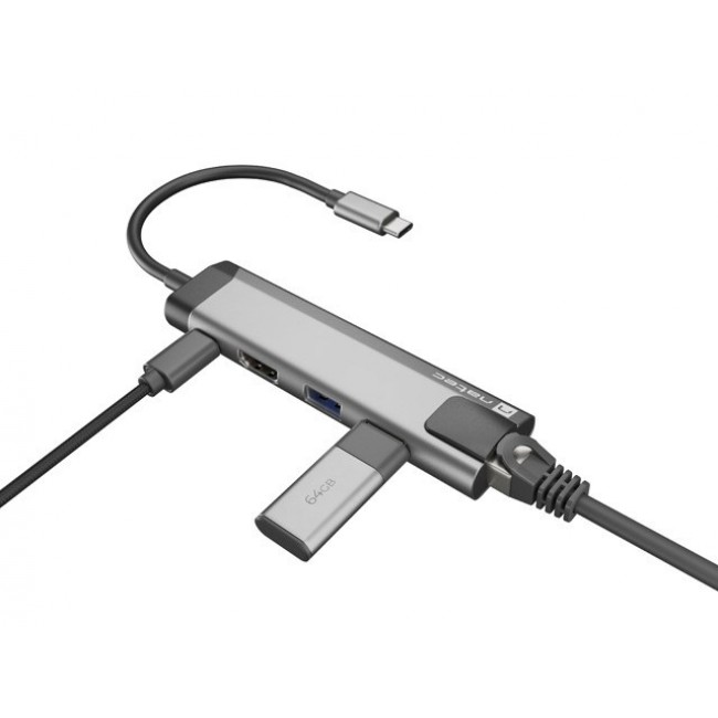 NATEC MULTIPORT FOWLER GO USB-C - HUB USB, HDMI NATEC MULTIPORT FOWLER GO USB-C - HUB USB, HDMI