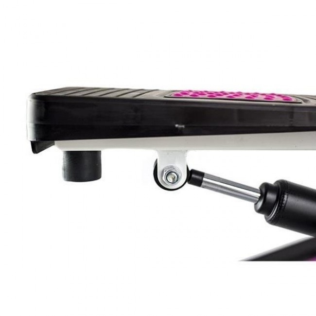 Pink diagonal stepper with movable arms and cables HMS S3085 Pink diagonal stepper with movable arms and cables HMS S3085