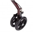 Four-wheel walker with seat function Four-wheel walker with seat function