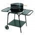 MASTER ROUND MOVABLE GRILL WITH TWO SHELVES MG906