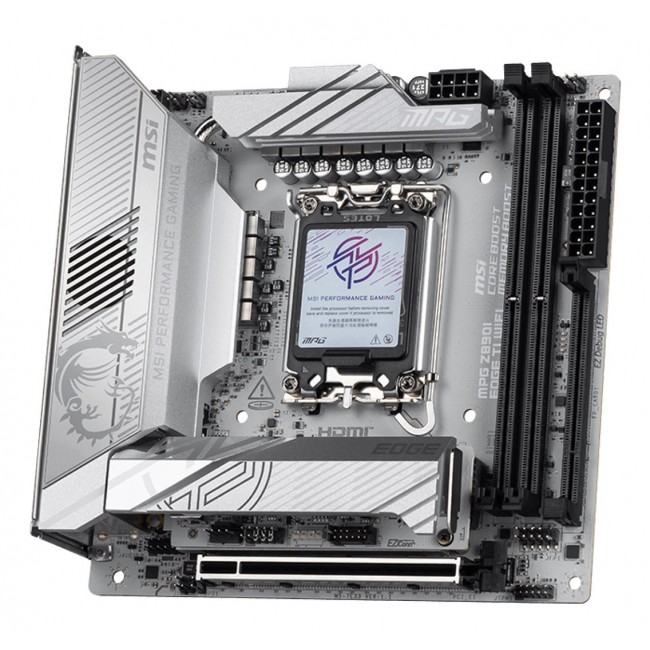 MSI MPG Z890I EDGE TI WIFI motherboard Intel Z890 LGA 1851 (Socket V1) mini ITX MSI MPG Z890I EDGE TI WIFI motherboard Intel Z890 LGA 1851 (Socket V1) mini ITX