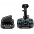 Thrustmaster Sol-R 4 HOTAS Black USB Joystick + engine control lever Analogue / Digital PC