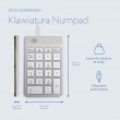 R-Go Tools Numeric keypad R-Go Numpad Break, ergonomic numeric keypad with break software, wired, white R-Go Tools Numeric keypad R-Go Numpad Break, ergonomic numeric keypad with break software, wired, white
