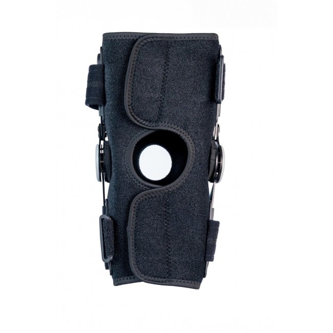 Short open knee brace 