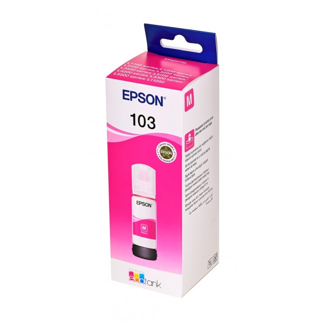 Epson 103 EcoTank Magenta ink bottle Epson 103 EcoTank Magenta ink bottle