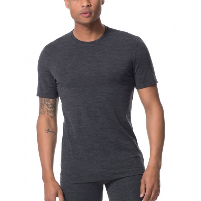 Icebreaker 103033001 M shirt/top T-shirt Crew neck Short sleeve Lycra, Merino wool, Nylon