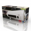 Adler AD 7714 electric space heater Indoor Black, White 2200 W Fan electric space heater