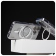 PanzerGlass CARE by Case Transparent w. Silver Kickstand & MagSafe iPhone 16 Pro Max