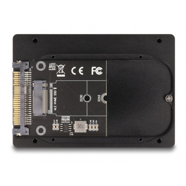 DeLOCK 2.5 Converter U.2 SFF-8639 to M.2 NVMe Key M - 7 mm height