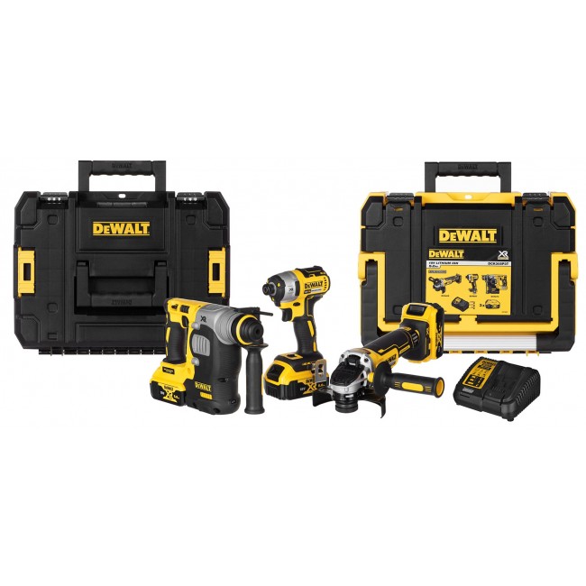 POWER TOOL COMBO KIT DEWALT DCK305P3T (DCF887+DCH273+DCG405)