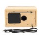 Denver TR-63LW radio Personal Analog Bamboo, Silver Denver TR-63LW radio Personal Analog Bamboo, Silver