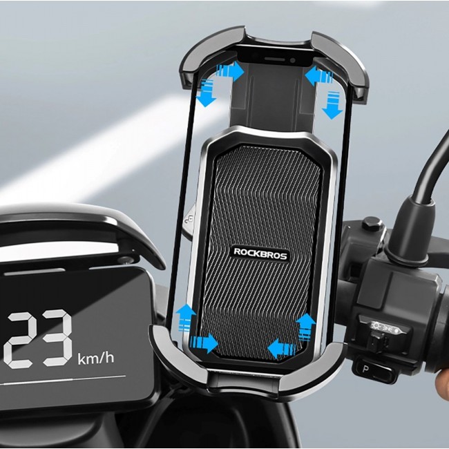 Rockbros 25210032001 Bike Phone Holder Black Rockbros 25210032001 Bike Phone Holder Black