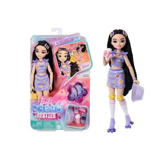 Barbie Dream Besties Renee Roller Skating Fashion Doll
