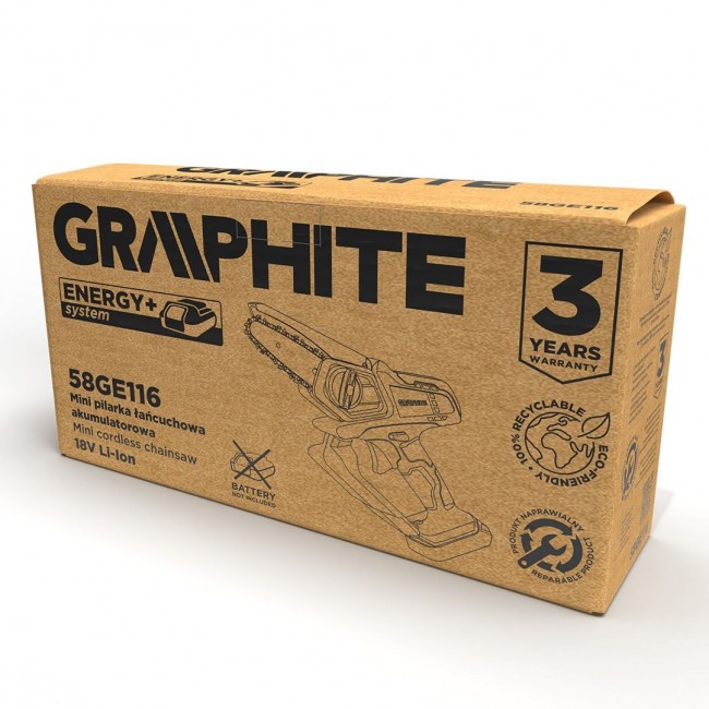 Graphite 58GE116 chainsaw Graphite 58GE116 chainsaw