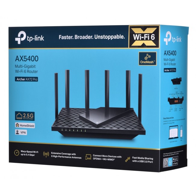 TP-Link Archer AX5400 Multi-Gigabit WiFi 6 Router TP-Link Archer AX5400 Multi-Gigabit WiFi 6 Router