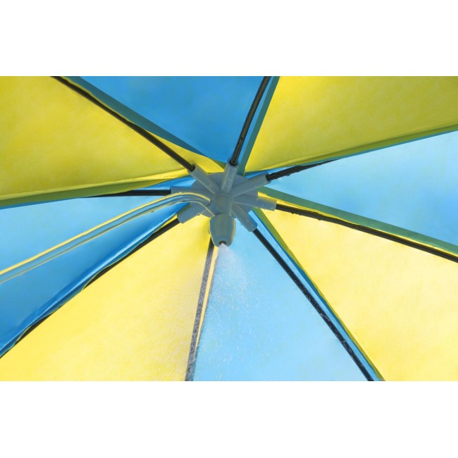 Bestway Steel Pro 2.44m x 51cm Splash-in-shade Play Pool, Orange/Yellow