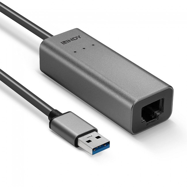 Lindy USB 3.0 to 2.5G Ethernet Converter Lindy USB 3.0 to 2.5G Ethernet Converter