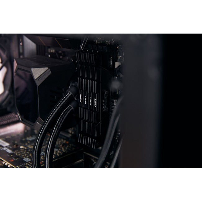 Kingston Technology FURY 16GB 4000MT/s DDR4 CL19 DIMM 1Gx8 Renegade Black