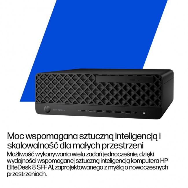 HP EliteDesk 8 SFF G1i Ultra 7 265 16GB DDR5 5600 SSD1TB Arc W11Pro 3Y OnSite HP EliteDesk 8 SFF G1i Ultra 7 265 16GB DDR5 5600 SSD1TB Arc W11Pro 3Y OnSite