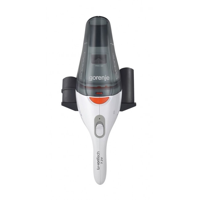 Gorenje MVC72FW handheld vacuum Black, White Bagless