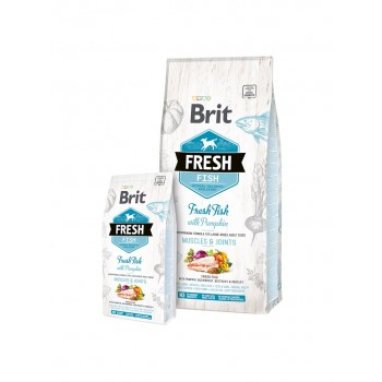 Brit Fresh Fish with Pumpkin Adult Large Muscles & Joints 12 kg