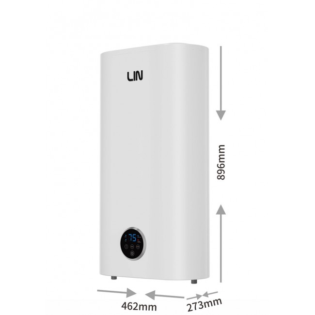 Electric water heater LIN LIFVD1SMWH 50L UNIVERSAL white