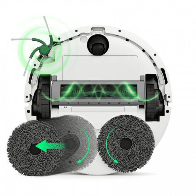 iRobot Roomba Plus 415 Combo Robot Vacuum White + AutoWash Dock