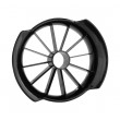 GEFU PROFESSIONAL manual food chopper Black, Stainless steel