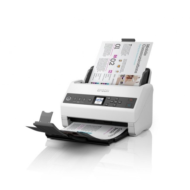 Epson DS-730N Sheet-fed scanner 600 x 600 DPI A4 Black, Grey Epson DS-730N Sheet-fed scanner 600 x 600 DPI A4 Black, Grey