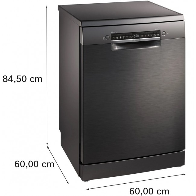 Bosch Series 4 SMS4EKC06E freestanding dishwasher Black E