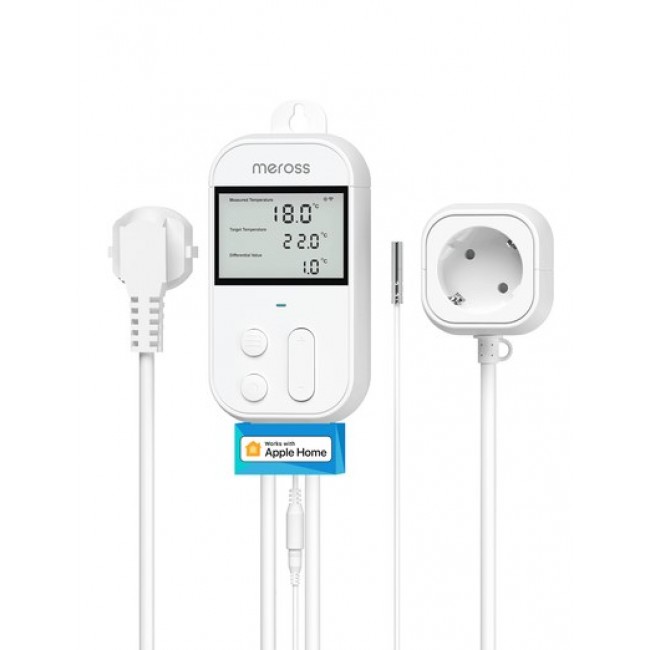 Meross MTS960HK thermostat White Meross MTS960HK thermostat White