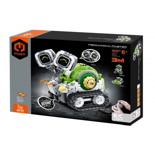 Master set for programmable robots, kit robot 3-in-1 478 elements Master set for programmable robots, kit robot 3-in-1 478 elements