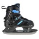 NILS EXTREME NH18191 2IN1 SKATES BLACK/BLUE SIZE. L (39-43) WITH INTERCHANGEABLE HOCKEY SKATES
