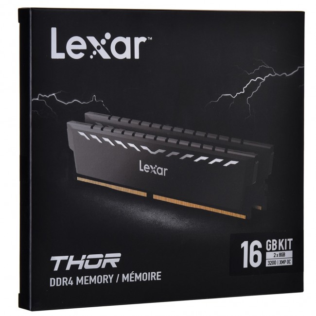Lexar THOR Gaming 8GB DDR4 3200MHz Memory Lexar THOR Gaming 8GB DDR4 3200MHz Memory