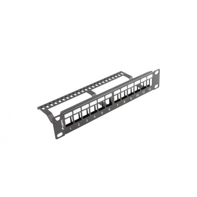 LANBERG PATCH PANEL BLANK 12 PORT 1U 10 LANBERG PATCH PANEL BLANK 12 PORT 1U 10