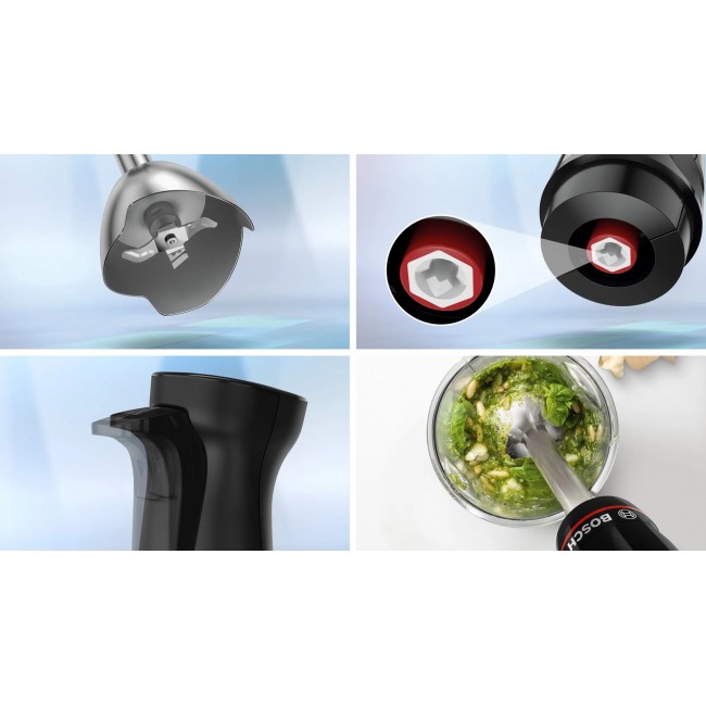 Bosch Serie 4 MSM4B623 blender 0.6 L Immersion blender 1000 W Anthracite, Transparent Bosch Serie 4 MSM4B623 blender 0.6 L Immersion blender 1000 W Anthracite, Transparent