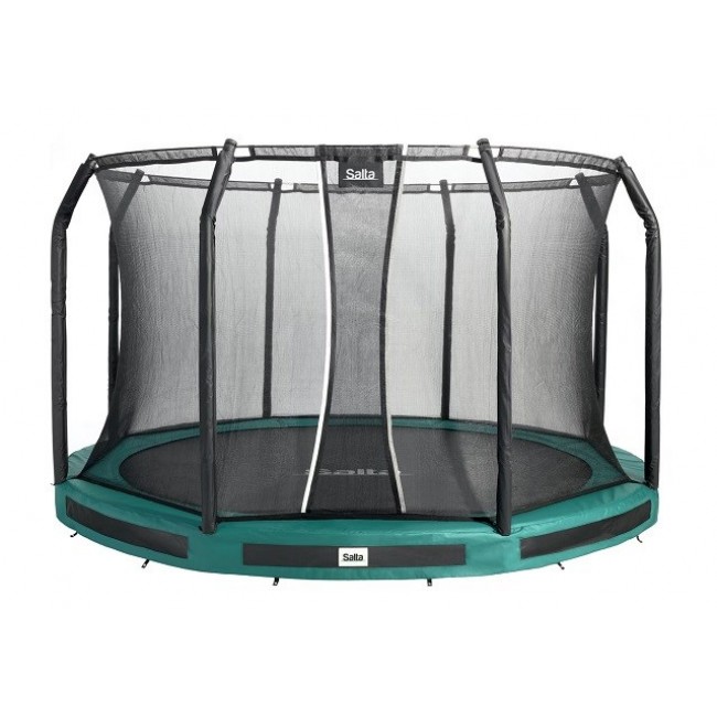 Trampoline Premium Ground Combo 396cm Green