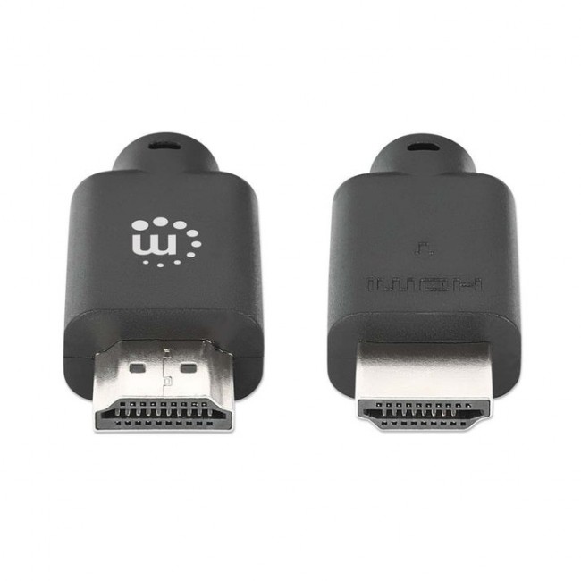 Manhattan HDMI 4K@60Hz Cable with Ethernet, 22.5m, Suitable for ALL 4K & 1080p/HD uses - when upgrading now or have it ready for when you need it, Male to Male, Black, Ultra HD 4k x 2k, Lifetime Warranty, Premium High Speed
