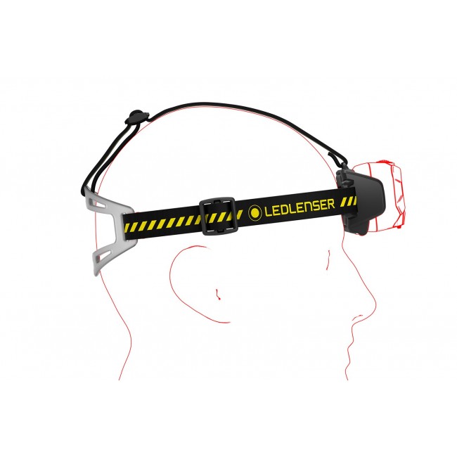 Ledlenser HF8R Work Black Headband flashlight LED