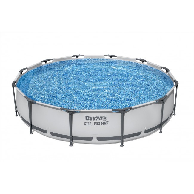 PROMO Basen stala owy Steel Pro MAX 366x76cm 56416 BESTWAY