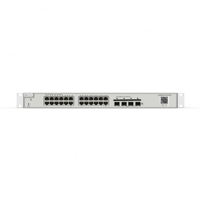 Ruijie Networks RG-NBS5100-24GT4SFP network switch Managed L3 Gigabit Ethernet (10/100/1000) Black
