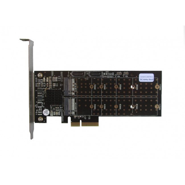 Dawicontrol DC-644E RAID BLISTER RAID controller PCI Express x4 2.0 6 Gbit/s Dawicontrol DC-644E RAID BLISTER RAID controller PCI Express x4 2.0 6 Gbit/s