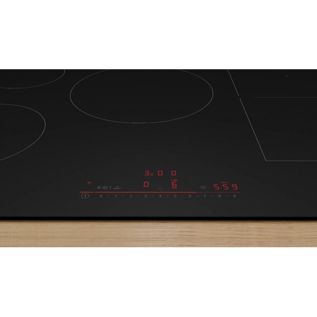 Bosch Serie 6 PVW81CHB1E hob Black Built-in 80 cm Zone induction hob 5 zone(s)