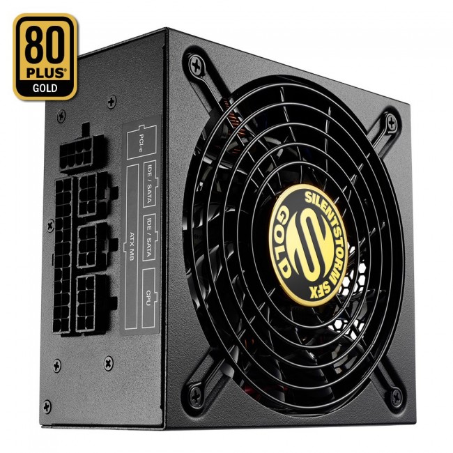 Sharkoon SilentStorm SFX Gold power supply unit 500 W 20+4 pin ATX Black Sharkoon SilentStorm SFX Gold power supply unit 500 W 20+4 pin ATX Black